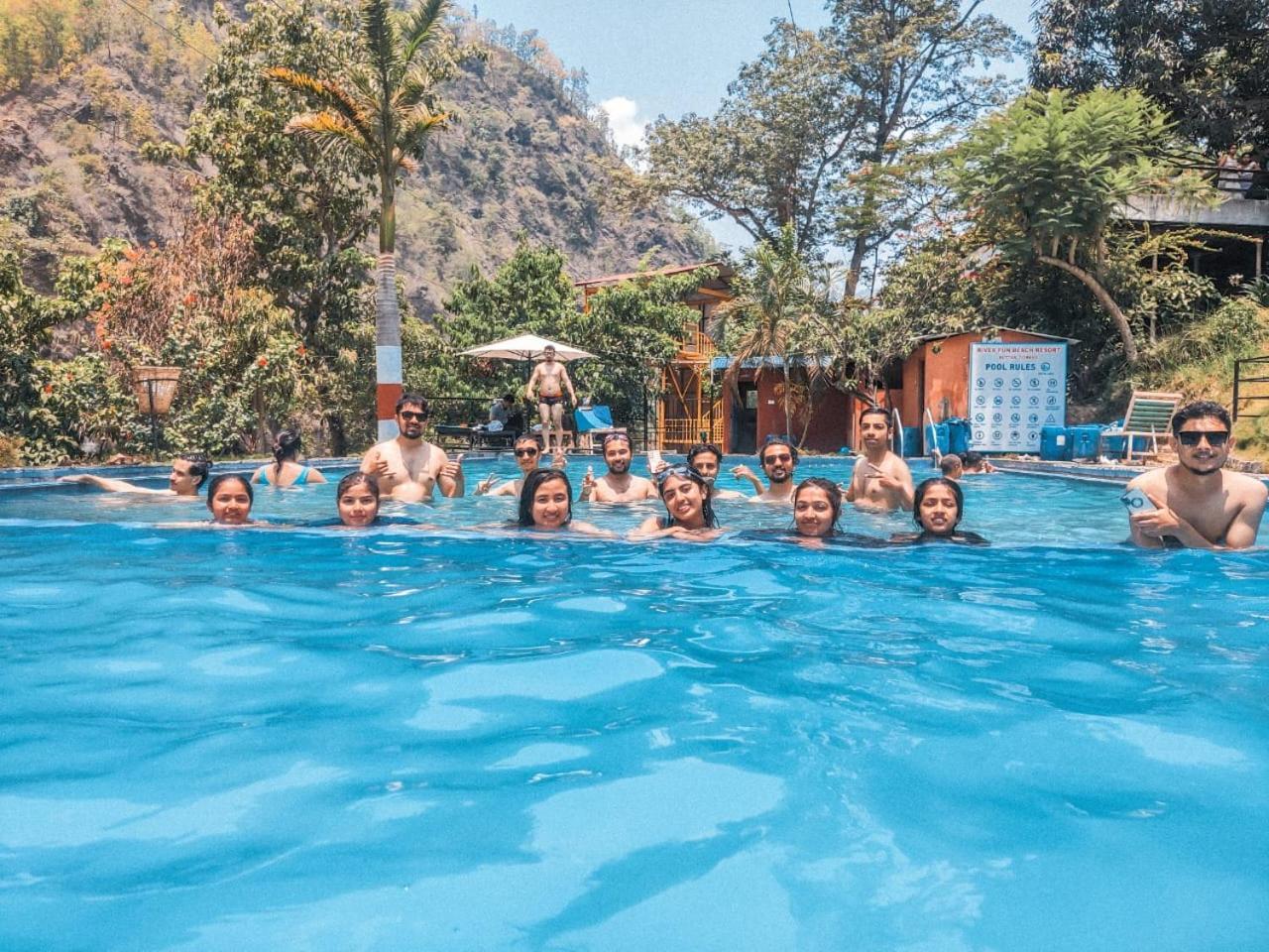 River Fun Beach Resort Gorkha Bagian luar foto