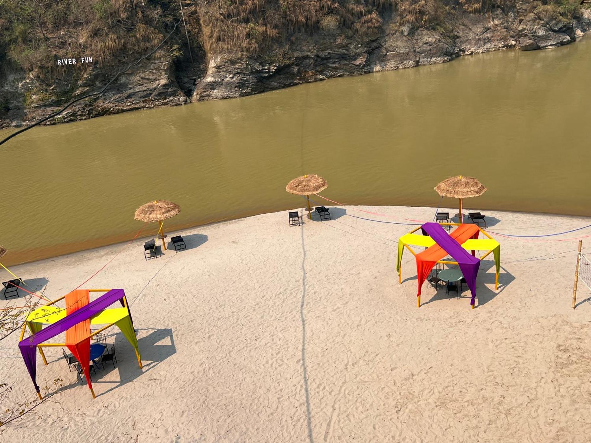 River Fun Beach Resort Gorkha Bagian luar foto