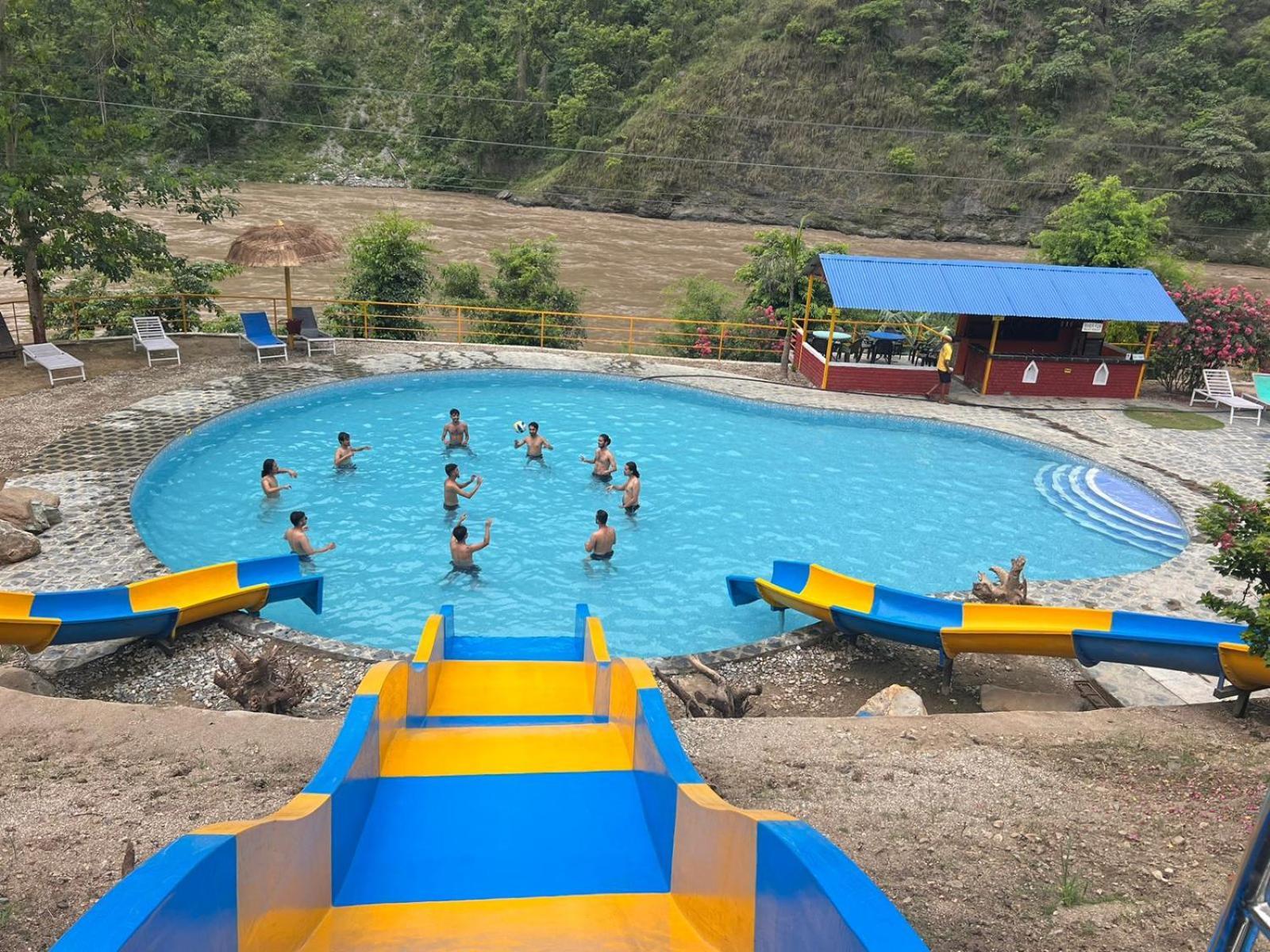 River Fun Beach Resort Gorkha Bagian luar foto